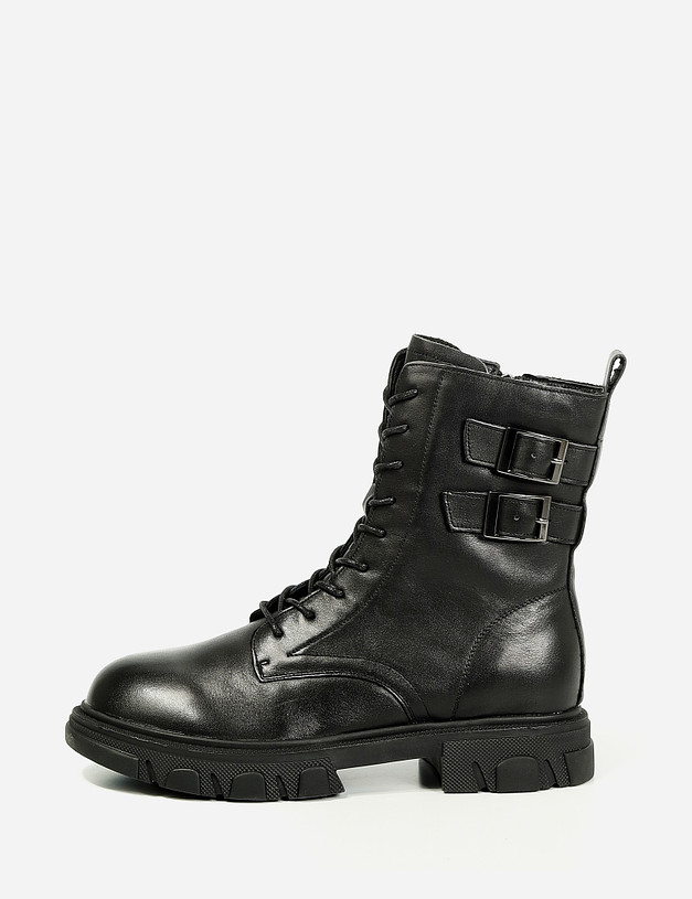 Черные женские ботинки MASCOTTE 58-123322-0102 | ракурс 2