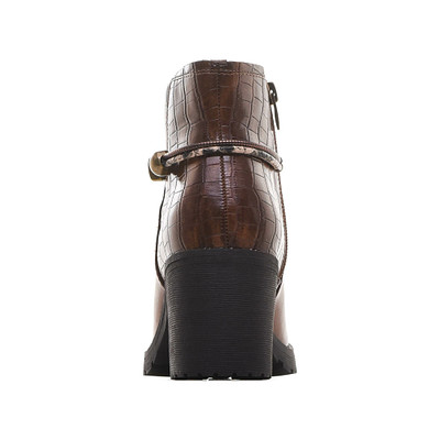 Ботинки INSTREET 91-02WB-024SR, цвет коричневый, размер 36 - фото 4
