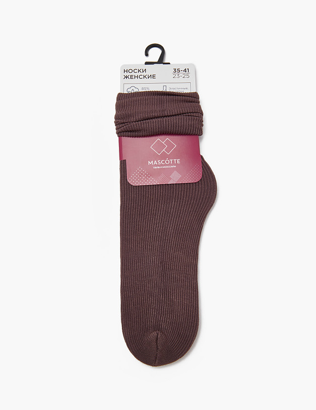 Коричневые женские носки MASCOTTE 764-3214-2609 | ракурс 1