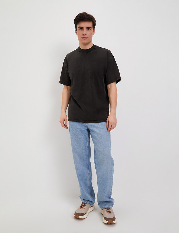 Темно-серая мужская футболка MASCOTTE 889-4118-2610 | ракурс 4