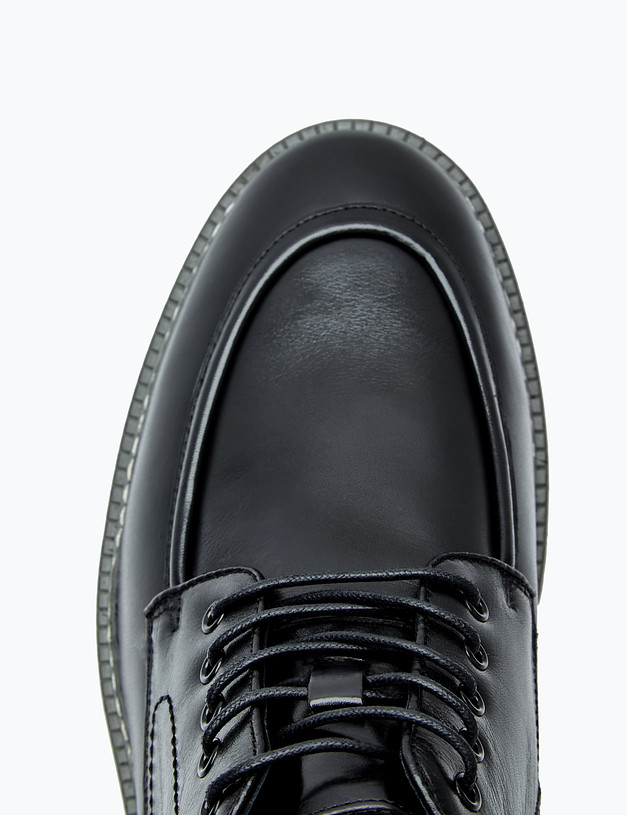 Черные мужские зимние ботинки MASCOTTE 58-3210936-7120M | ракурс 4