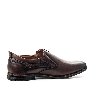 Туфли мужские INSTREET 248-22MV-006SS, цвет коричневый, размер 40 - фото 3