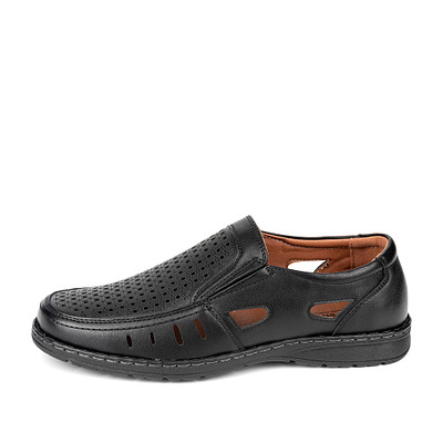 Туфли летние мужские MUNZ Shoes 116-21MV-038SS, цвет черный, размер 42 - фото 2