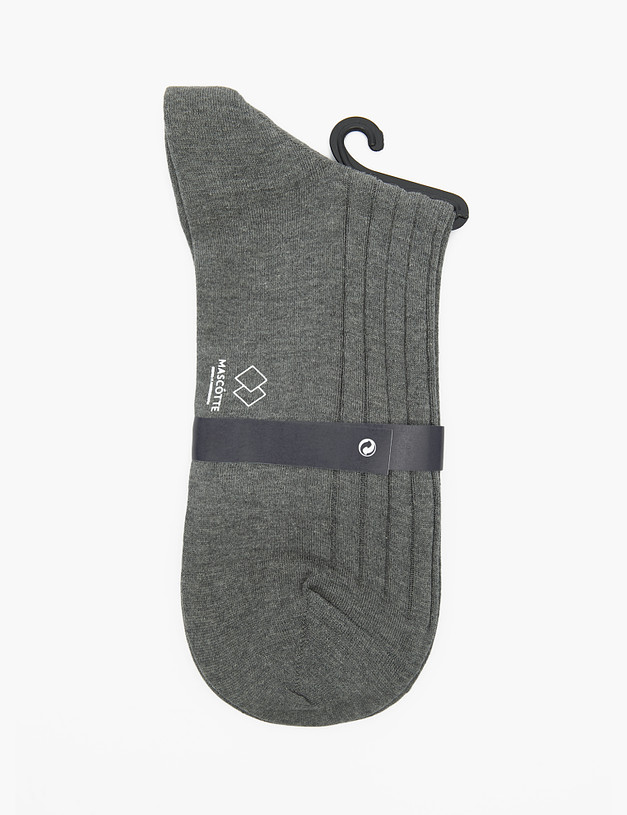 Серые мужские носки MASCOTTE M2211-510 | ракурс 3