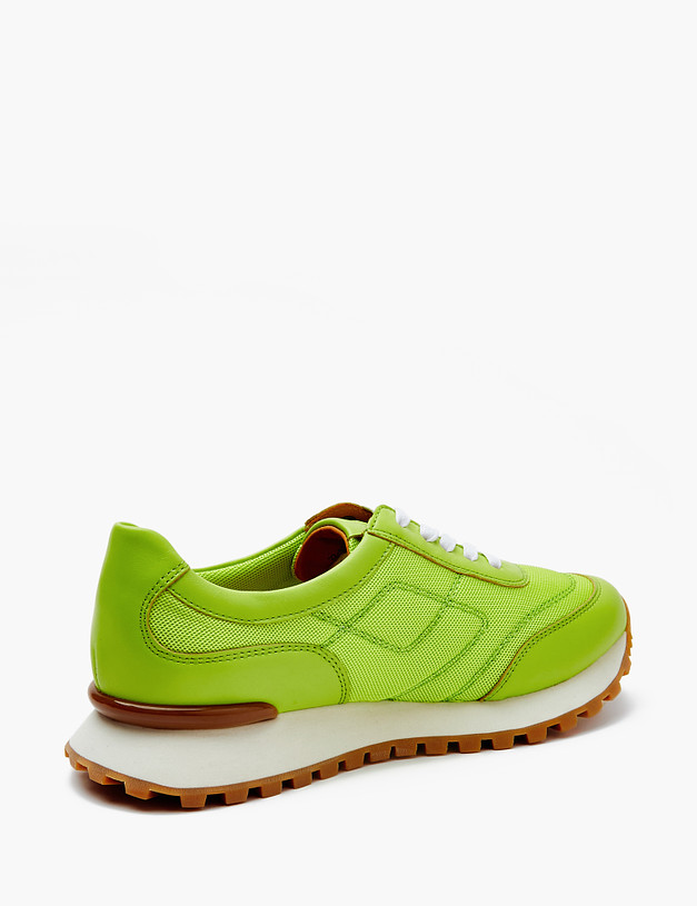 Зеленые женские кроссовки MASCOTTE 22-4121122-6547M | ракурс 3