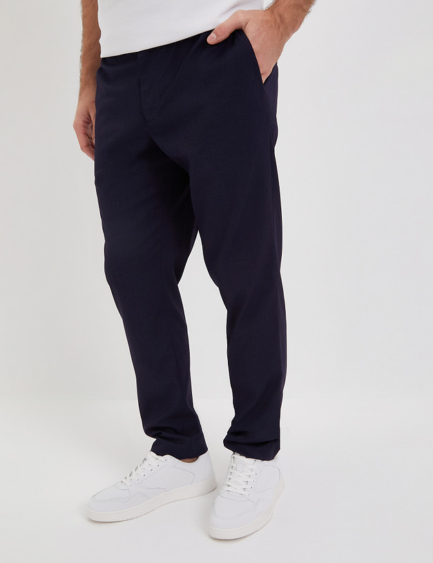 Темно-синие мужские брюки MASCOTTE 885-4107-2403 | ракурс 1