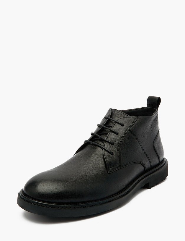 Черные мужские ботинки MASCOTTE 128-224024-0102 | ракурс 2