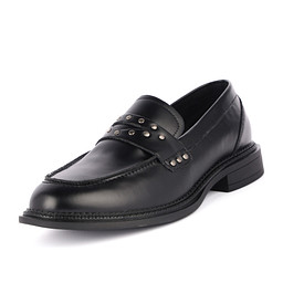 98-42WA-010VT Туфли женские кож.спилок/текстиль черн, Zenden