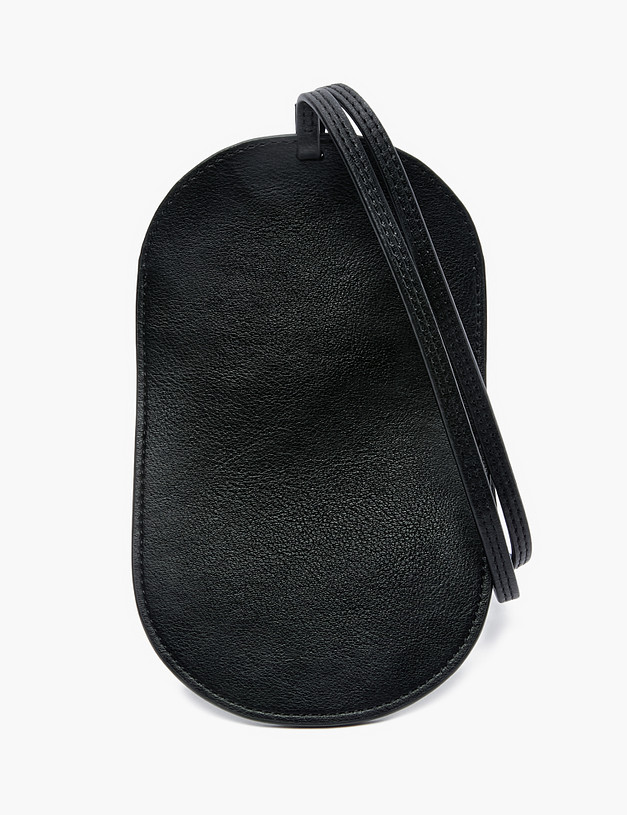 Черная женская сумка для мобильного MASCOTTE 660-2248-602 | ракурс 3
