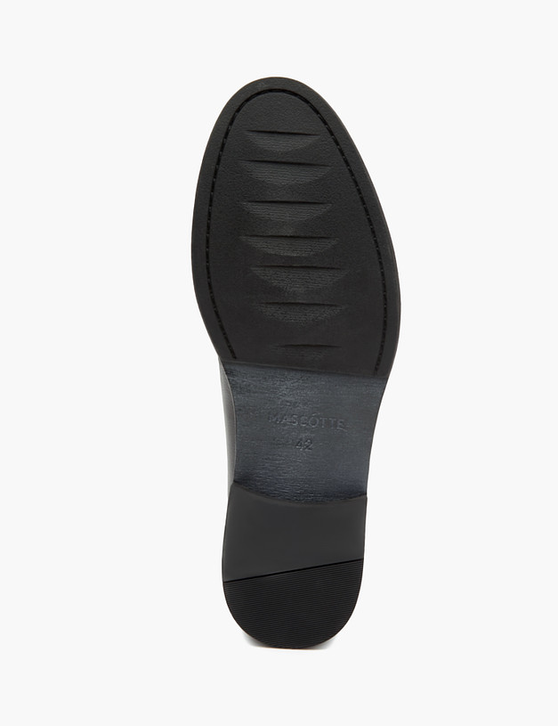 Черные мужские туфли MASCOTTE 175-322612-0102 | ракурс 5