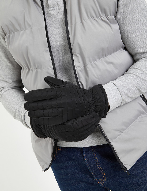 Черные мужские перчатки MASCOTTE 717-3209-202 | ракурс 1