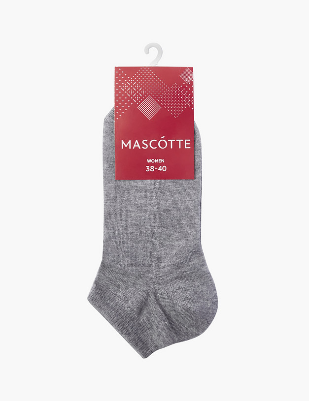 Серые женские носки MASCOTTE 722-1102-2610 | ракурс 1