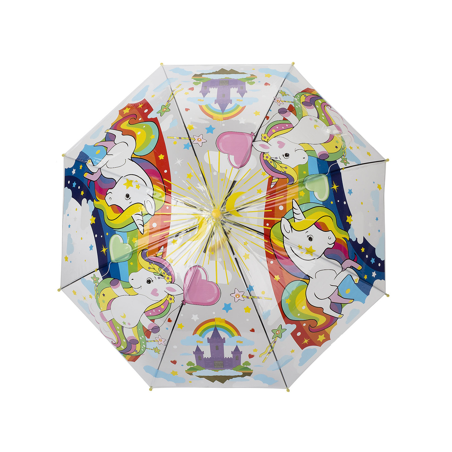 Зонт трость полуавтоматический для девочек INSTREET YU-02-10509-022 фото