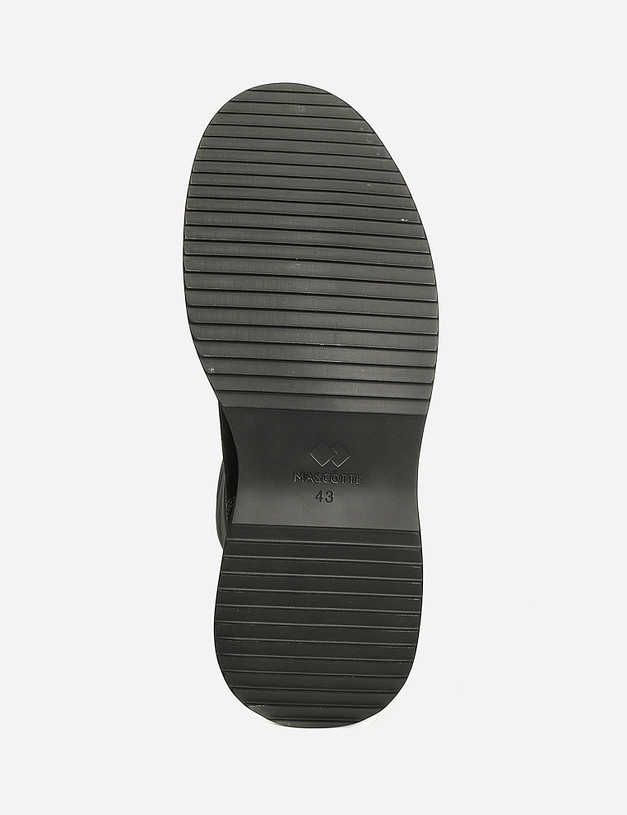 Черные мужские ботинки дутики MASCOTTE 22-1210624-3205M | ракурс 5