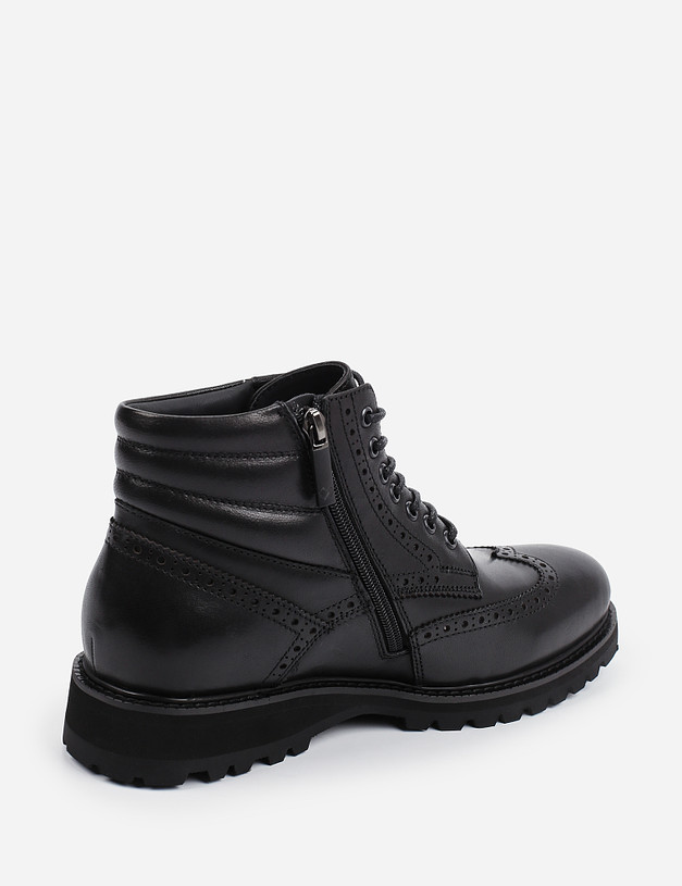 Черные мужские ботинки MASCOTTE 22-120931-3128M | ракурс 3