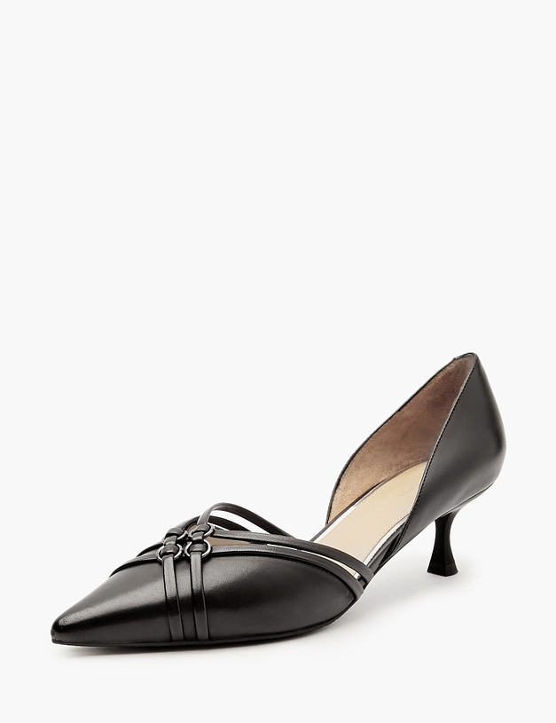 Черные женские туфли MASCOTTE 172-412411-3501M | ракурс 4