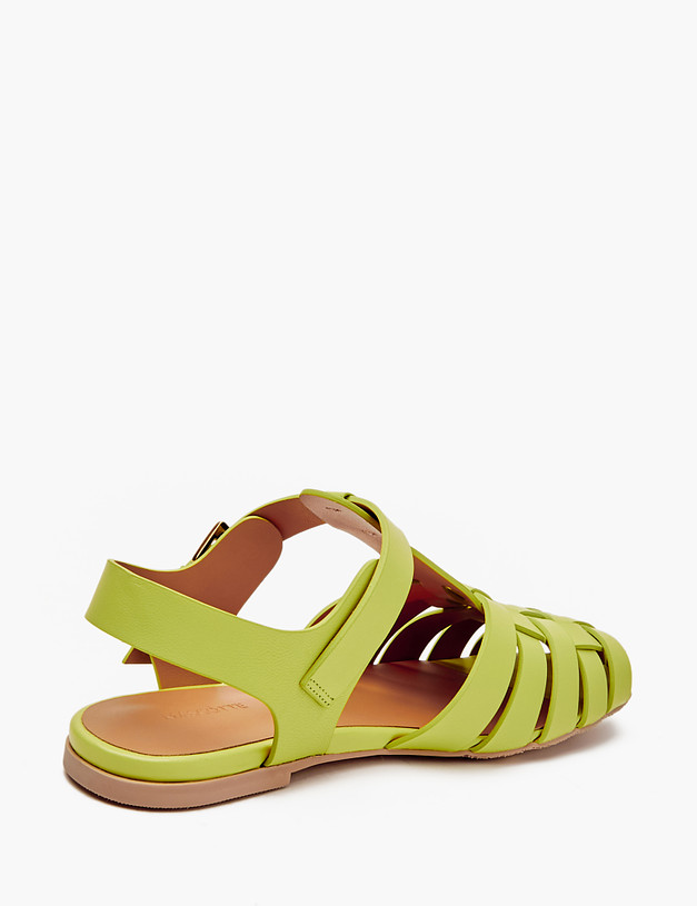 Зеленые женские сандалии MASCOTTE 172-4122014-0504 | ракурс 4