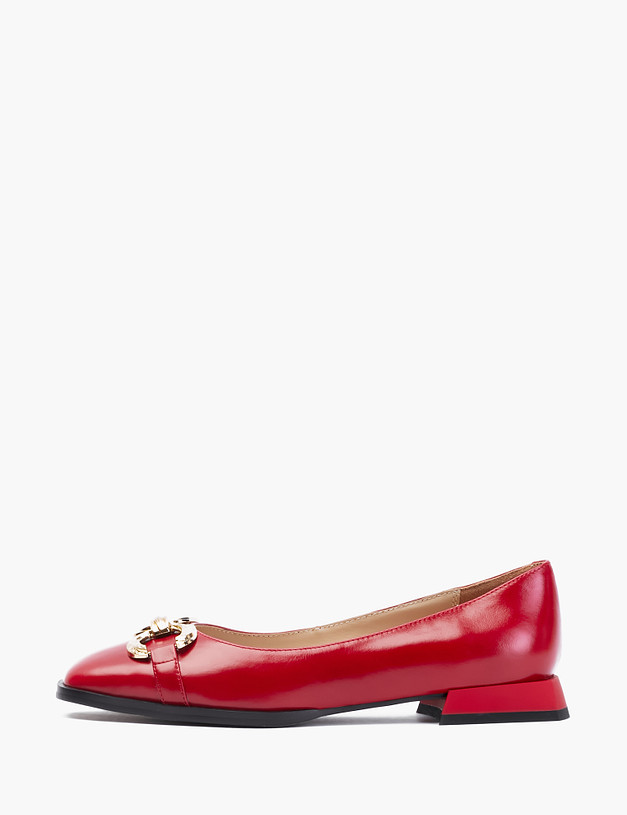 Красные женские туфли MASCOTTE 21-211512-0105 | ракурс 1