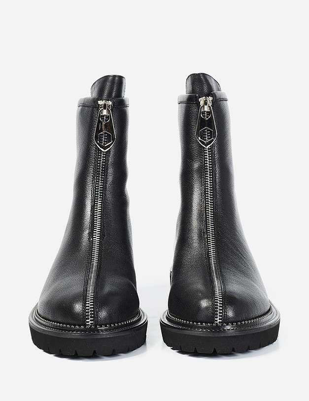 Черные женские ботинки MASCOTTE 99-020524-3108M | ракурс 7