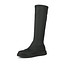 163-42WK-130SR Сапоги женские и.кожа/ворс.ткань черн, INSTREET