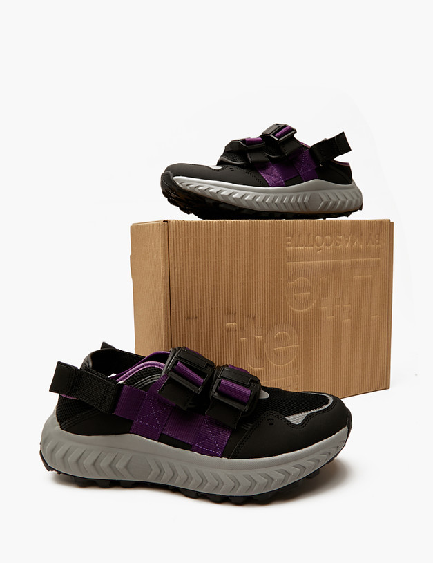 Фиолетовые женские кроссовки MASCOTTE 181-411521-0207 | ракурс 7