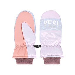 YU-42-38186-075 Варежки жен.. текстиль/текстиль фиол, INSTREET