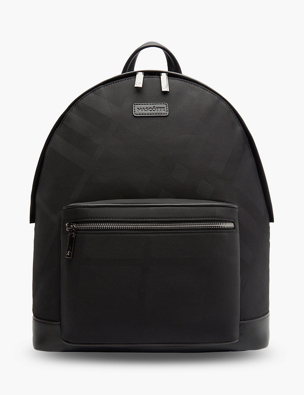 Черный мужской рюкзак MASCOTTE 604-3101-202 | ракурс 2
