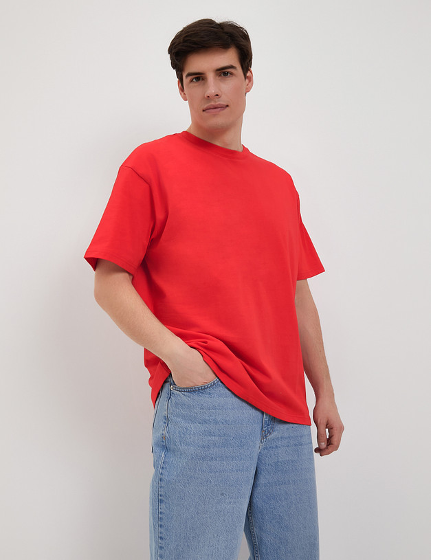 Красная мужская футболка MASCOTTE 848-4144-2605 | ракурс 2
