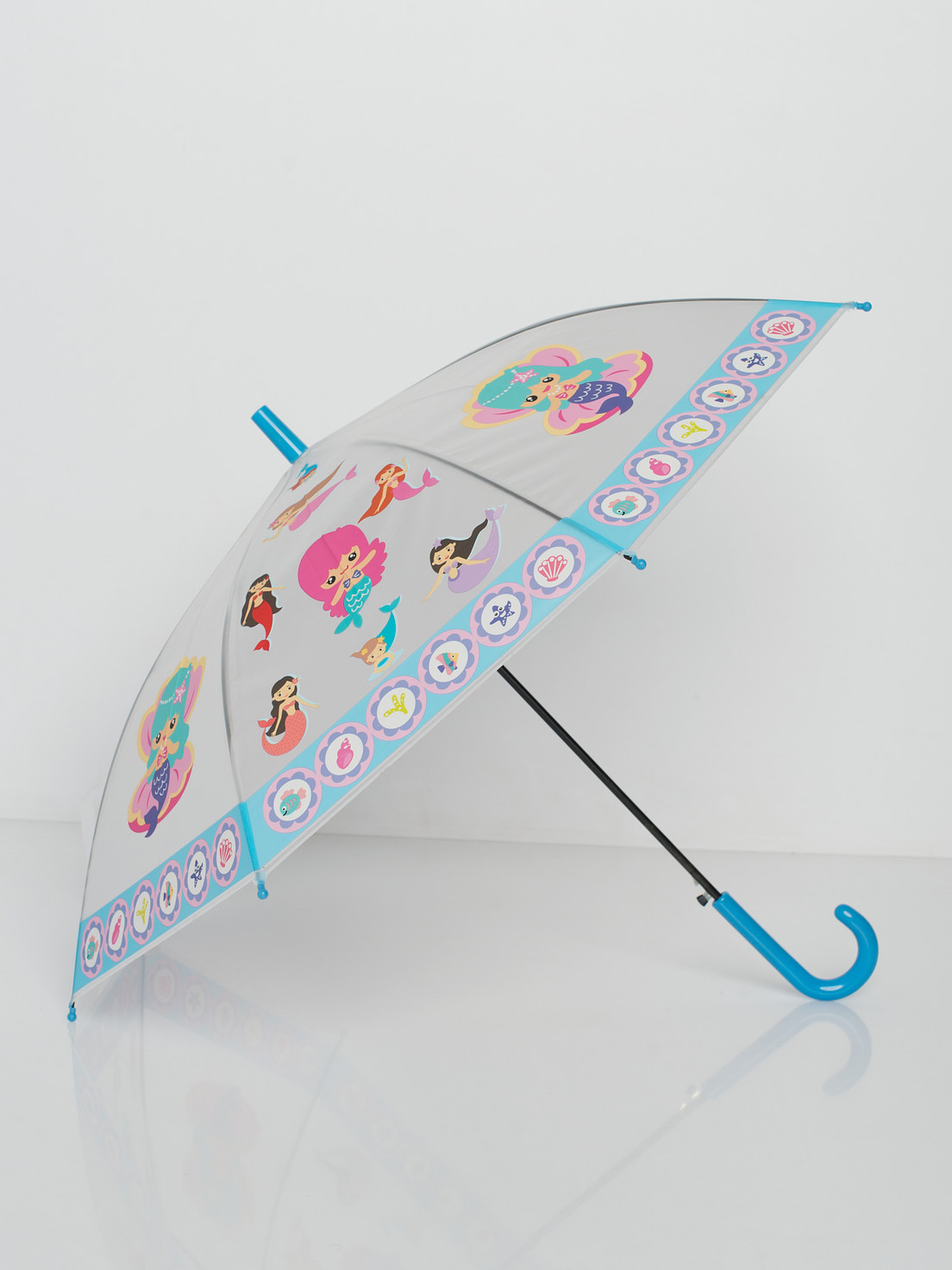 Зонт трость полуавтоматический детский INSTREET YU-01-JY383-008 фото