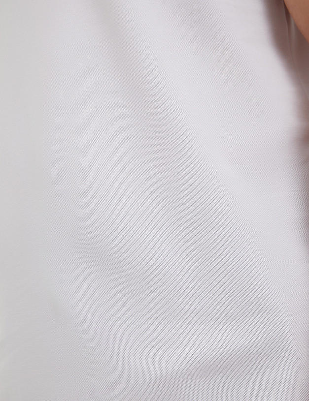 Белая мужская футболка-поло MASCOTTE 873-4103-2601 | ракурс 6