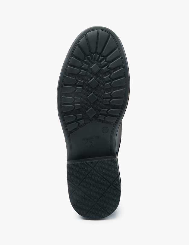 Черные женские ботинки с длинным шнурком MASCOTTE 58-2146023-0102 | ракурс 6