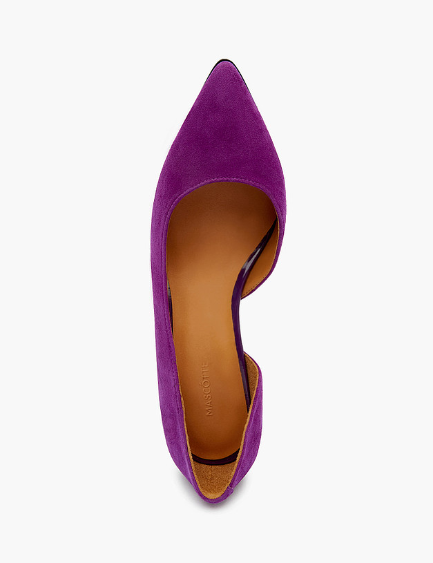 Фиолетовые женские туфли MASCOTTE 126-212611-0607 | ракурс 4