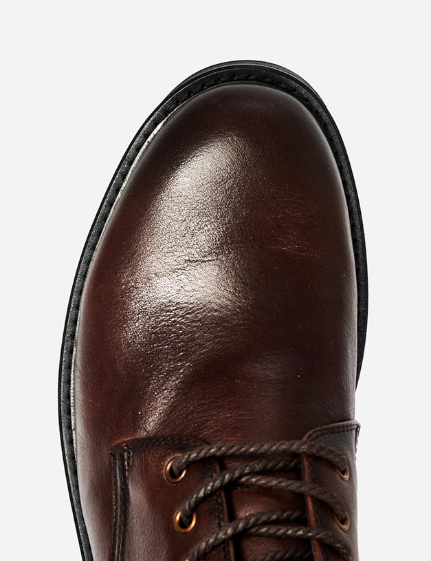 Коричневые мужские ботинки MASCOTTE 58-121722-0109 | ракурс 6