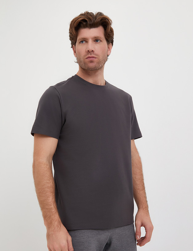 Темно-серая мужская футболка MASCOTTE 873-4105-2610 | ракурс 1