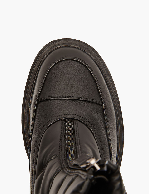 Черные женские зимние ботинки MASCOTTE 233-2265639-7100M | ракурс 5