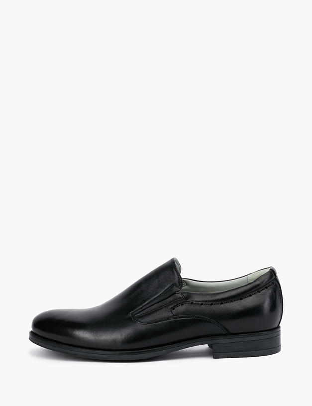 Черные мужские туфли MASCOTTE 128-212511-0502 | ракурс 1