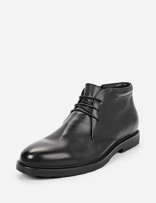 Черные мужские ботинки MASCOTTE 128-0273322-0102 | ракурс 2