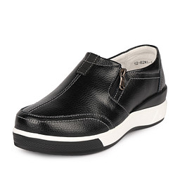 12-82WA-1626VK Полуботинки для активного отдыха женские кож.спилок/нат.кожа черн, Zenden