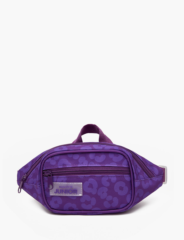 Фиолетовая детская поясная сумка MASCOTTE 877-4106-217 | ракурс 1