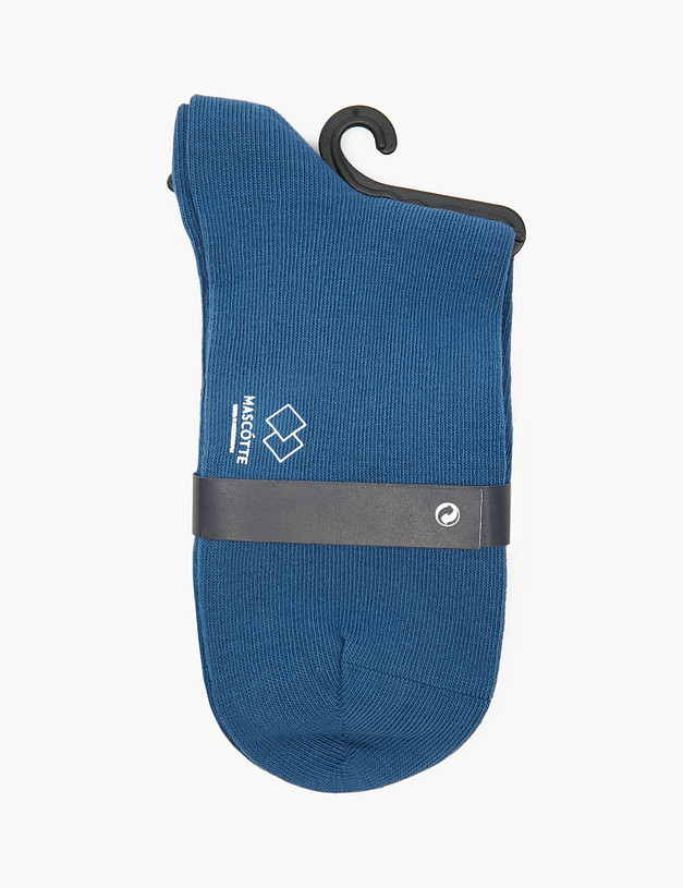 Синие мужские носки MASCOTTE M7394-781 | ракурс 3