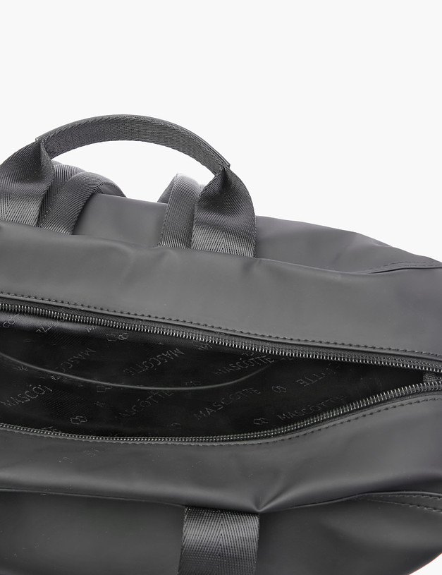 Черный текстильный мужской рюкзак MASCOTTE 604-2217-202 | ракурс 5