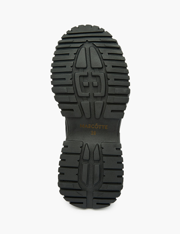 Черные женские кроссовки на массивной подошве MASCOTTE 234-314621-0202 | ракурс 5