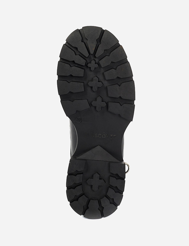 Черные женские ботинки MASCOTTE 234-121522-0102 | ракурс 5