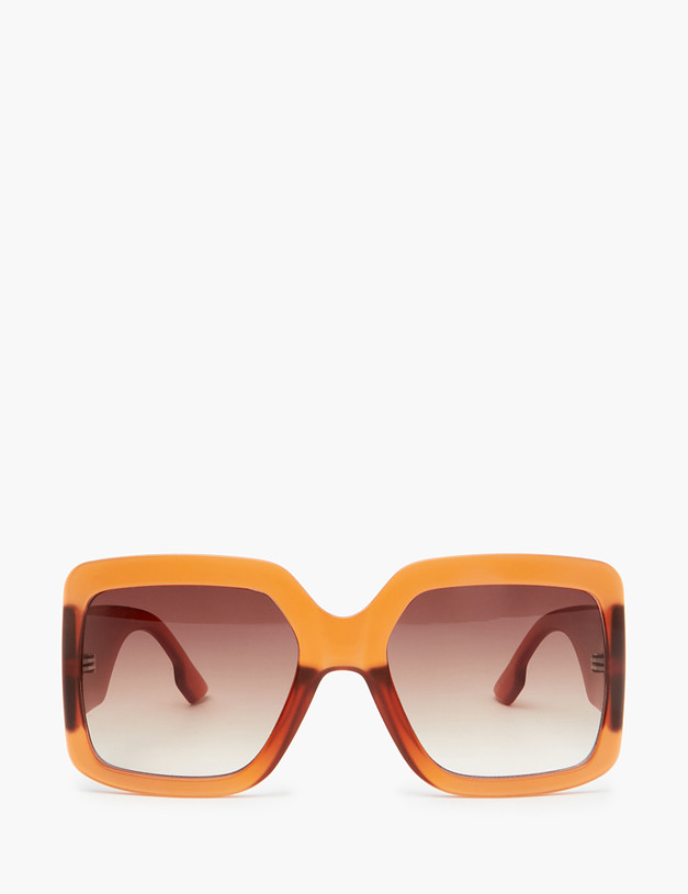 Коричневые женские очки MASCOTTE 753-2104-7709 | ракурс 2
