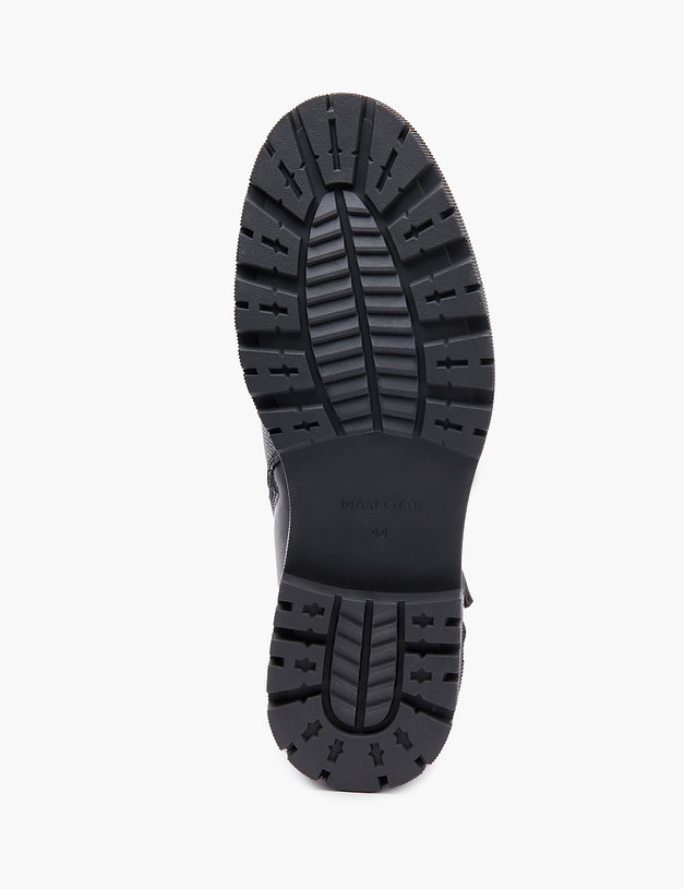 Черные мужские зимние ботинки MASCOTTE 22-3253432-3128M | ракурс 5