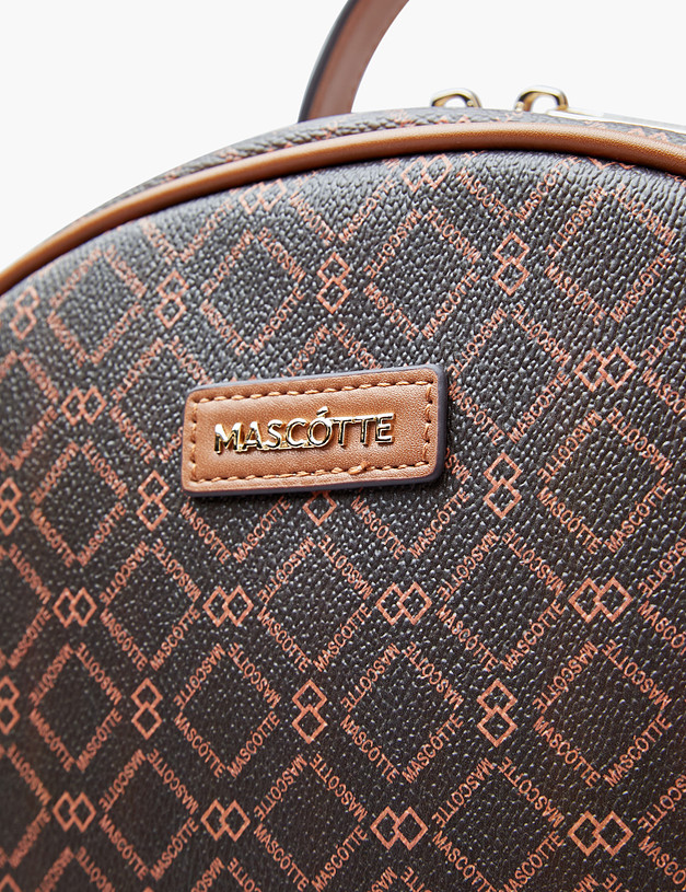 Коричневый женский рюкзак MASCOTTE 604-3201-609 | ракурс 6