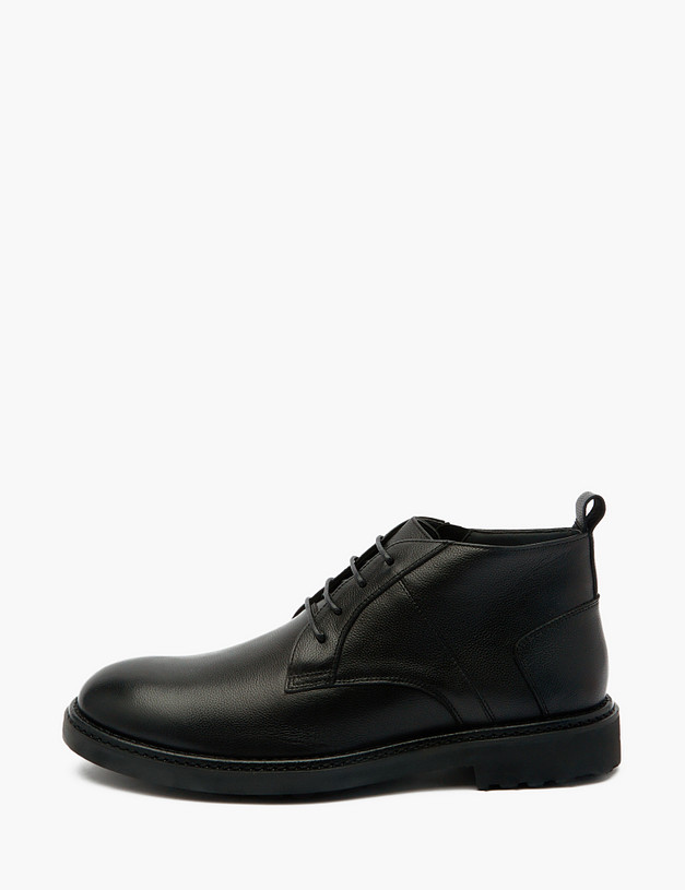 Черные мужские ботинки MASCOTTE 128-224024-0102 | ракурс 1