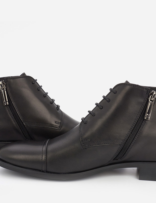 Черные мужские ботинки MASCOTTE 128-120223-0102 | ракурс 8