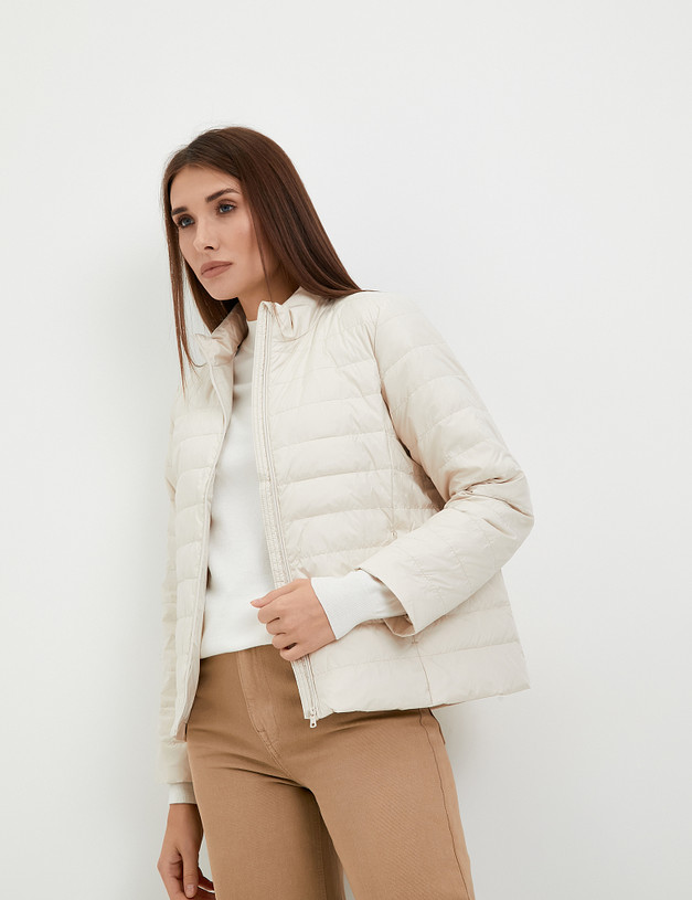 Белая женская куртка MASCOTTE 234-3307-2401 | ракурс 4