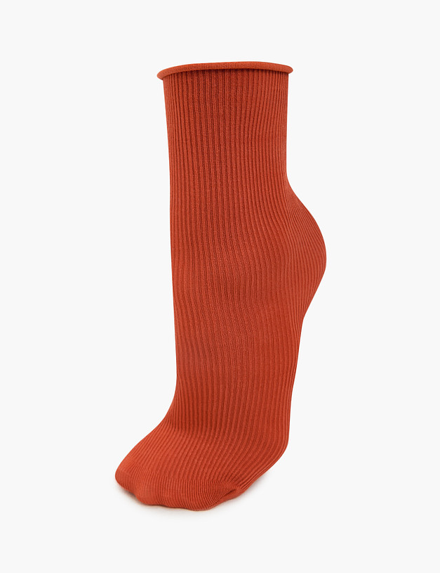 Женские носки терракотового цвета MASCOTTE 764-3112-2609 | ракурс 4